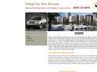 Cheap Car Hire Alicante