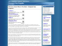 Choosing Gas Suppliers  Choosing Gas Suppliers