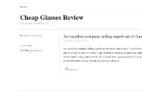 Cheap Glasses Review — Just another WordPress site Cheap Glasses Review — Just another WordPress site