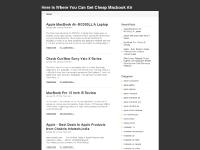 Here Is Where You Can Get Cheap Macbook Air