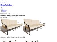 Cheap Patio Sets