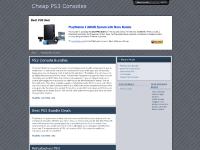Cheap PS3 Consoles - Find the Best PS3 Deals