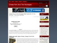 Cheap Rim And Tire Packages, Cheap Wheel And Tire Packages