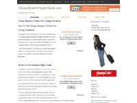 Student Flight Discounts | Where to Get Cheap Student Flights