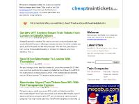 Cheap train tickets information, UK train fares, rail fares, tickets