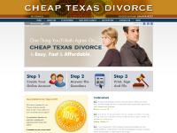 cheaptxdivorce.com $149 Divorce, Fast, Easy & Cheap