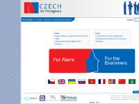 check-your-czech.com Čeština pro cizince&nbsp;, Interactive Sample Examination, Contacts