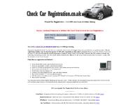 CHECK CAR REGISTRATION CHECK CAR REGISTRATION