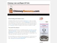 Chimney Liner and Repair DIY Info