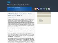choosingyourdoctor.net how to choose a good doctor book, good doctor, george lemaitre choosingyourdoctor.net how to choose a good doctor book, good doctor, george lemaitre