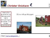 Christer Snickare / Skåne Christer Snickare / Skåne