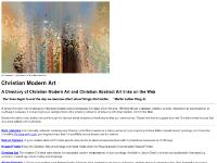 Christian Modern Art A Directory of the Best Christian Modern & Abstract Art on the Web Christian Modern Art A Directory of the Best Christian Modern & Abstract Art on the Web