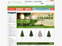 Artificial Christmas Trees | Prelit, Unlit, LED and more at ChristmasTreesGalore.com