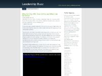 chuckbolton.wordpress.com Leadership Buzz, business, Work