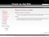 Welcome to Chuck vs. the Wiki - Chuck vs. the Wiki