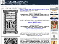 churchlatin.com latin, latinae, ecclesiastical churchlatin.com latin, latinae, ecclesiastical