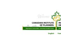 Canadian Institute of Planners / Institut Canadien des urbanistes Canadian Institute of Planners / Institut Canadien des urbanistes