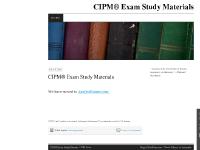 CIPM® Exam Study Materials | CIPM Exam