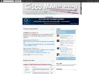 ciscomars.blogspot.com 9:59 PM, Cisco MARS 6.1.3 Released, 9:20 PM ciscomars.blogspot.com 9:59 PM, Cisco MARS 6.1.3 Released, 9:20 PM