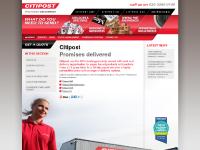 Citipost Group: Promises delivered. Citipost Group: Promises delivered.