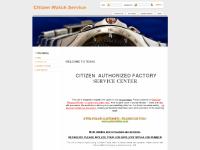 : Citizen Watch Service : Just Use it!