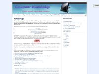 Computer Knowledge Computer Knowledge