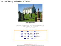 Clan Mackay Association of Canada Clan Mackay Association of Canada