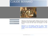 CLAUDE BERNARD -