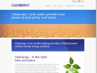 Cleanergy - The world’s leading supplier of Stirling based climate neutral energy solutions Cleanergy - The world’s leading supplier of Stirling based climate neutral energy solutions