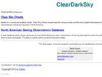 cleardarksky.com Clear Sky Charts, Resume
