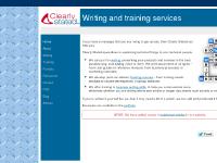 Clearly Stated – Writing and Training Services Clearly Stated – Writing and Training Services