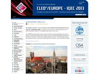 Chairs Welcome – Come to Munich in May 2011 — Portal CLEO Europe 2011 Chairs Welcome – Come to Munich in May 2011 — Portal CLEO Europe 2011