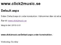 liten click2music.se skärmbild liten click2music.se skärmbild