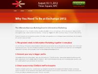 Why You Need To Be at Exchange 2012 - ClickBank Exchange Why You Need To Be at Exchange 2012 - ClickBank Exchange
