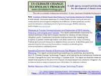 Home: U.S. Climate Change Technology Program