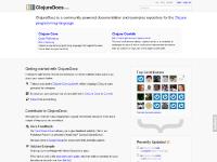 clojuredocs.org ClojureDocs, Clojure Core, Quick Reference clojuredocs.org ClojureDocs, Clojure Core, Quick Reference