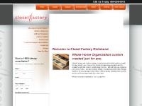 Closet Factory Richmond VA - Custom Closets - Closet Organization Systems - Closet Storage - Garage Storage - Office Storage - Custom Entertainment Centers - Chesterfield - Midlothian - Charlottesville