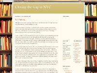 Closing the Gap in NYC Closing the Gap in NYC