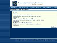 Community Legal Services of Philadelphia - legal services for low-income resident of Philadelphia Community Legal Services of Philadelphia - legal services for low-income resident of Philadelphia