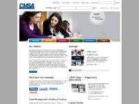 cmsa.org Who We Are, Find a Chapter, Create Profile...