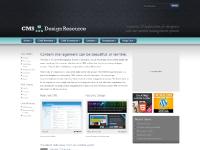 CMS Design Resource :: CMS Reviews, CMS Showcase, and Content Management Articles CMS Design Resource :: CMS Reviews, CMS Showcase, and Content Management Articles