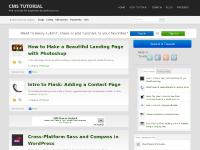CMS tutorial site - Webdesign, php, html, css, CMS, framework tutorials and much more... all in one place CMS tutorial site - Webdesign, php, html, css, CMS, framework tutorials and much more... all in one place
