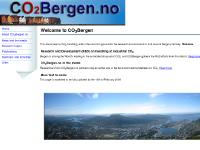Welcome to CO2Bergen.no