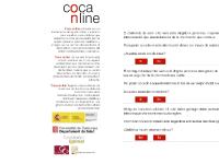 Coca on line. Programa de sensibilización de los problemas derivados del uso de la cocaína