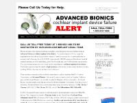 cochlearimplantlawyer.com Please Call Us Today for Help., Questions / Answers, The Lawsuit