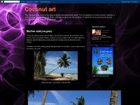 Coconut art