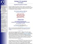 cocoo.on.ca College of Chiropodists of Ontario, chiropodists, podiatrists cocoo.on.ca College of Chiropodists of Ontario, chiropodists, podiatrists