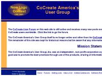 CoCreate America's User Group Home CoCreate America's User Group Home