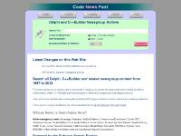 codenewsfast.com send feedback to the webmaster, [Tamarack Associates], HREF Tools Corp.