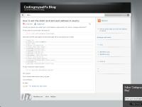 Codingmyself's Blog | Just another WordPress.com weblog Codingmyself's Blog | Just another WordPress.com weblog